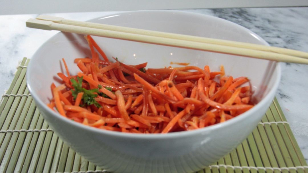 FODMAP side dish - carrot salad