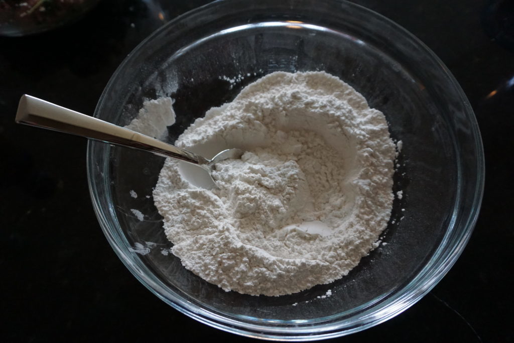 Gluten free flour for dumplings.