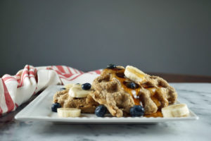 breakfast recipes IBS - Gluten free oat waffles