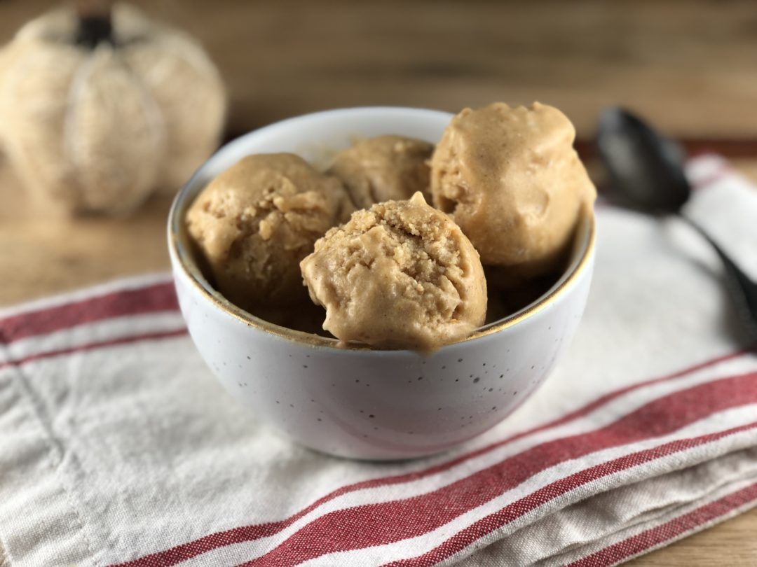 Vegan Pumpkin Ice Cream desserts FODMAP diet