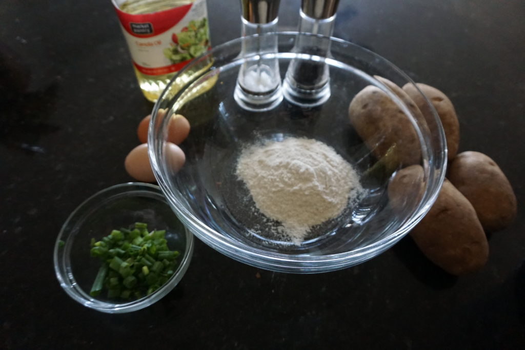 Latke Ingredients