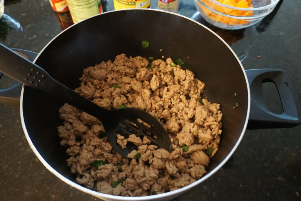 Browned Ground Turkey