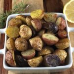 Lemon Roasted Potatoes - IBS friendly recipes