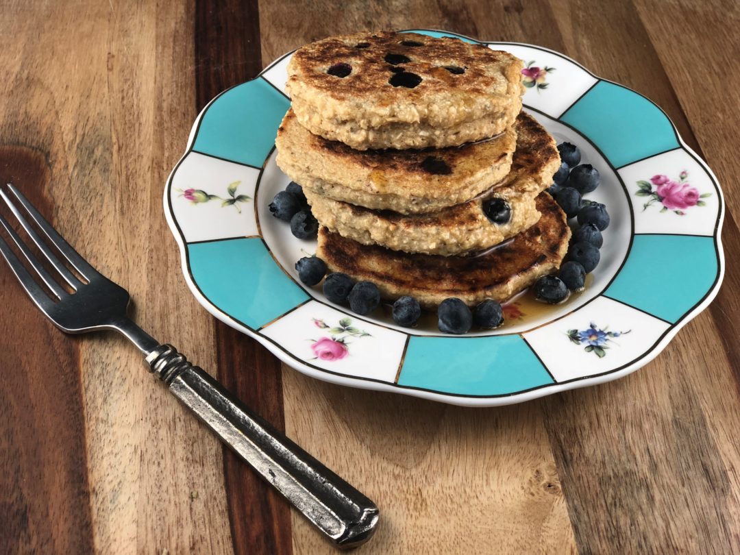 BS breakfast recipes - Gluten Free Blueberry Pancakes