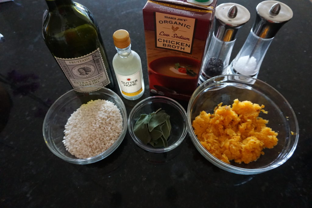 Risotto ingredients