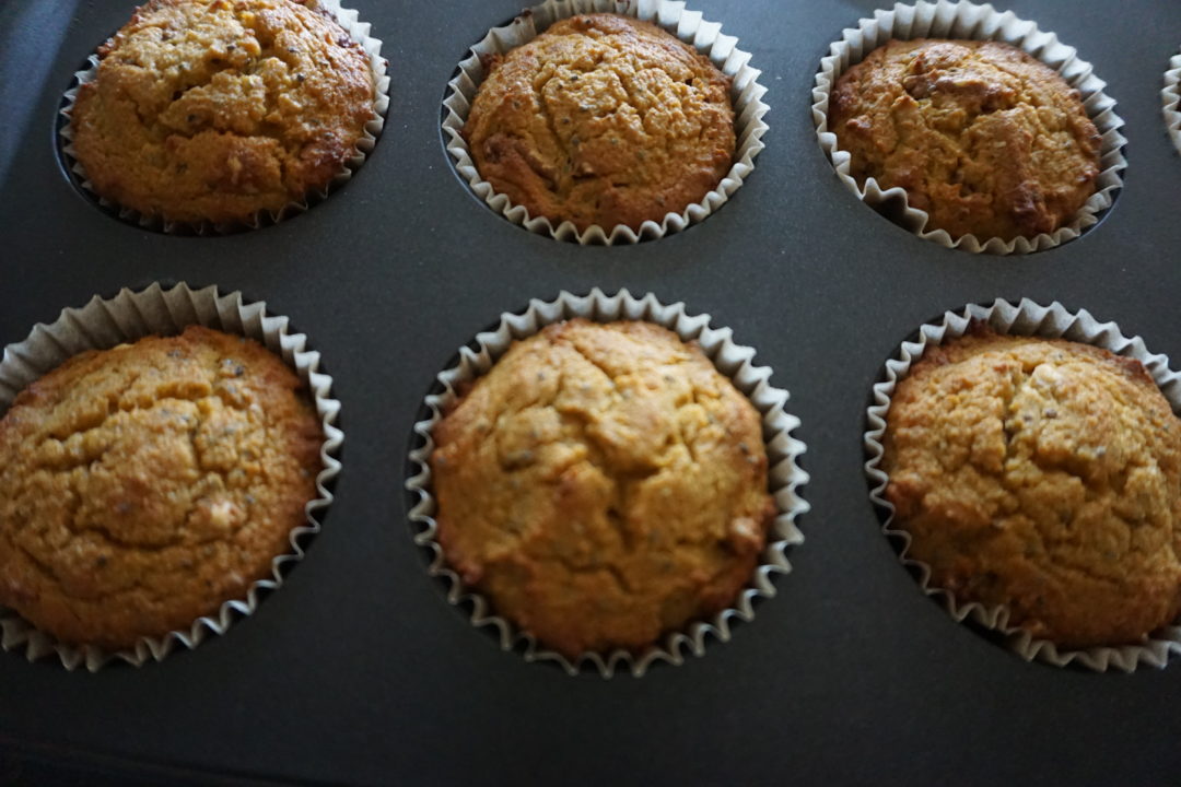 breakfast recipes IBS - coconut pumpkin muffin