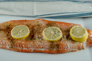low FODMAP foods - Baked Salmon
