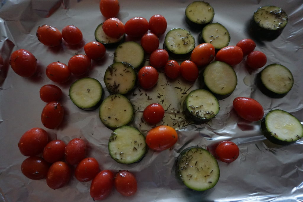 Vegetables Ready to be Roasted.