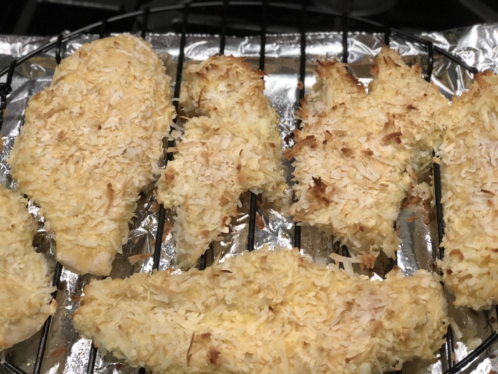 Baked Coconut Chicken