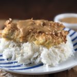 chicken IBS recipe - Baked Coconut Chicken Breast over Jasmine Rice