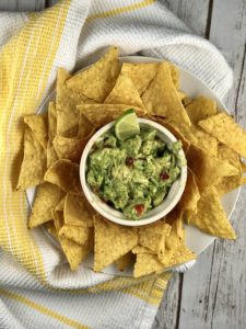 low FODMAP light bites - Guacamole