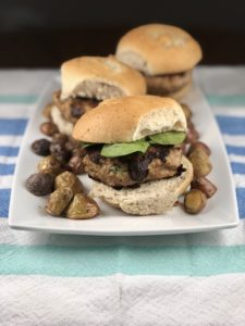 Thai Turkey Burgers - low FODMAP foods