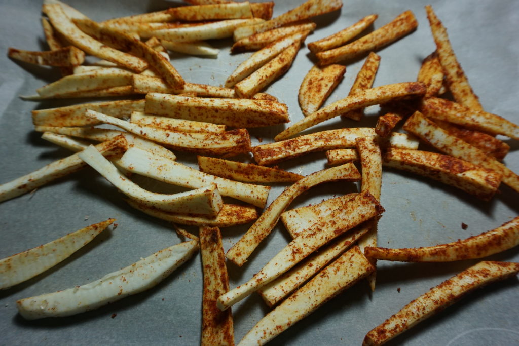 Fodmap Parsnip Fries