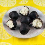 FODMAP diet desserts - chocolate coconut truffles