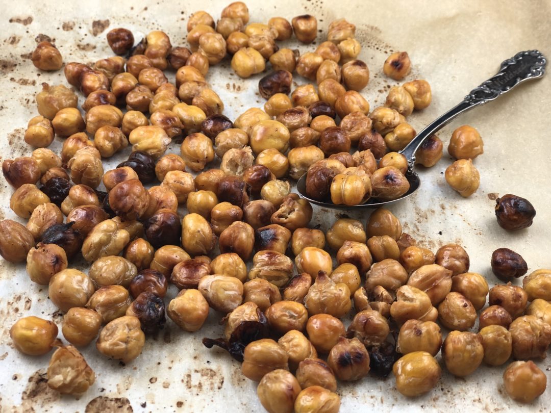 FODMAP Food list - Roasted Chickpeas