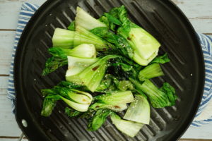 FODMAP bok choy recipes - Grilled Bok Choy