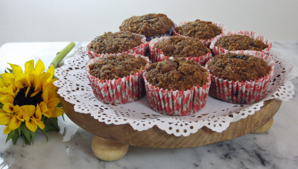 FODMAP breakfast recipe - Gluten Free Banana Bread Muffins