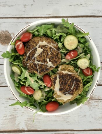 Falafel & Arugula Salad