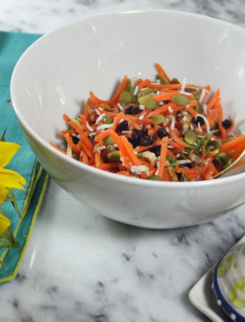 IBS diet plan - Grandpa's Carrot Slaw