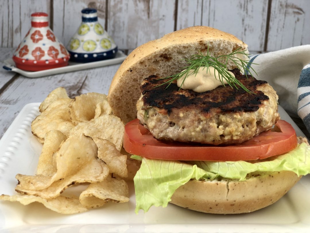 FODMAP Foods - Dill Turkey Burgers