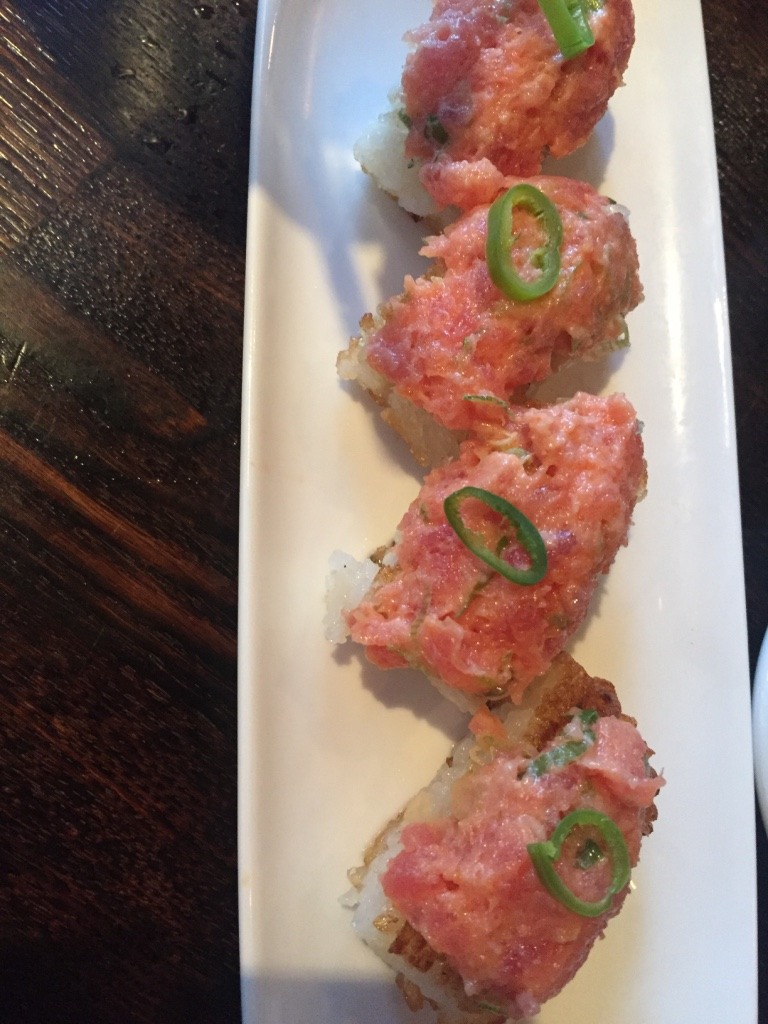 Spicy Tuna on Crispy Rice