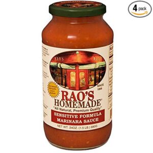 Rao's sensitive formula marinara sauce