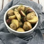 Fodmap side dish - vinegar based potato salad