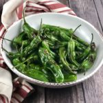 FODMAP snacks - Shishito Peppers