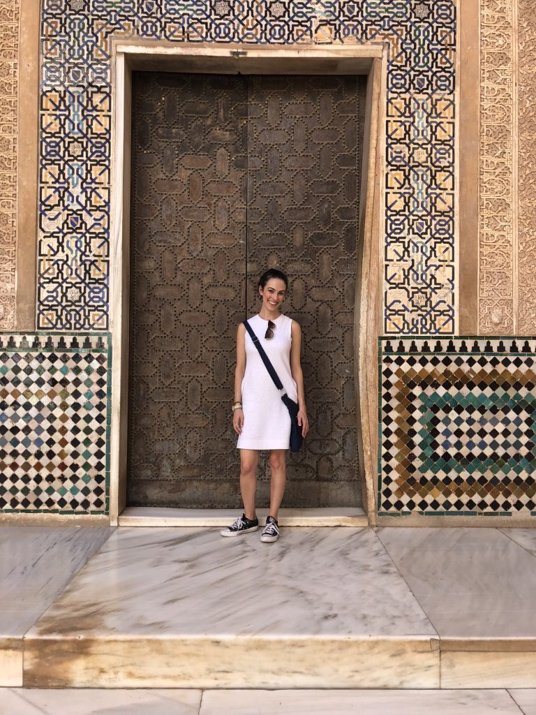 Beautiful tiles located all over the Alhambra