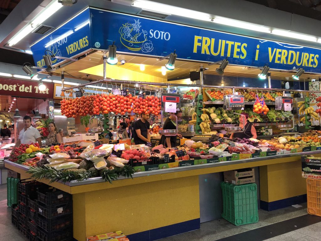 Produce found in Santa Caterina Market