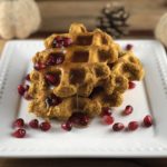 breakfast FODMAP diet - Pumpkin Waffles