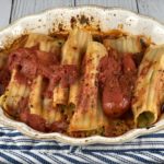 Spinach & Cheese Manicotti - FODMAP safe dinner