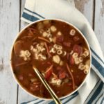 FODMAP safe soup - Minestrone soup