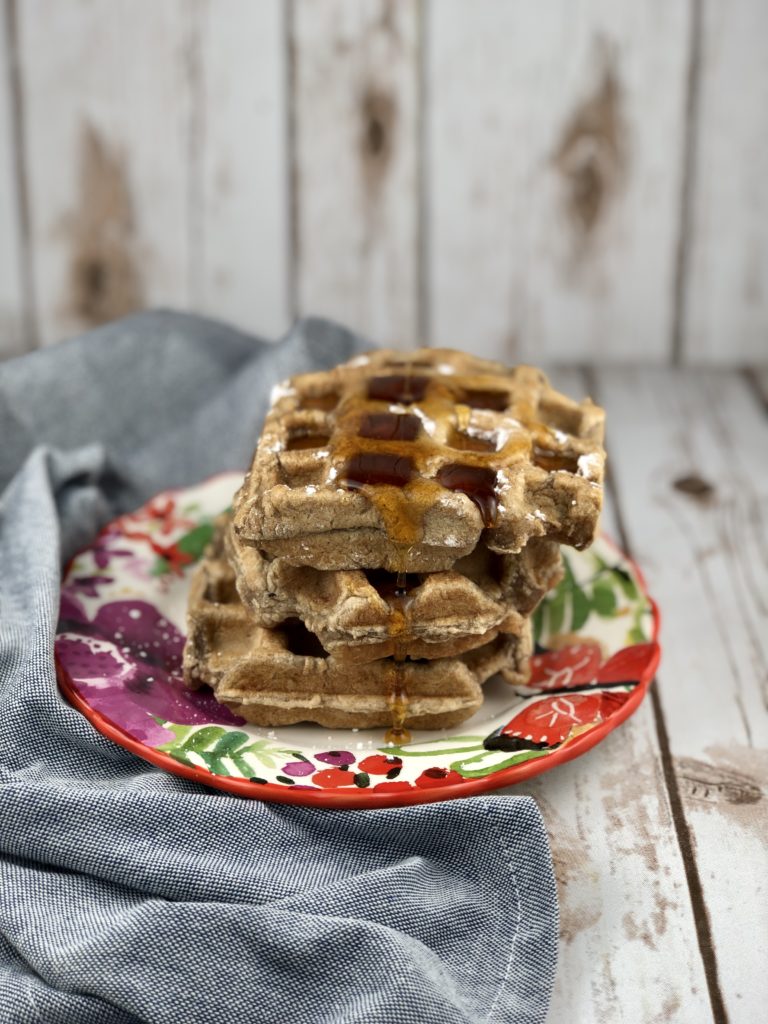 FODMAP Breakfast Recipes - Gluten-free gingerbread waffles