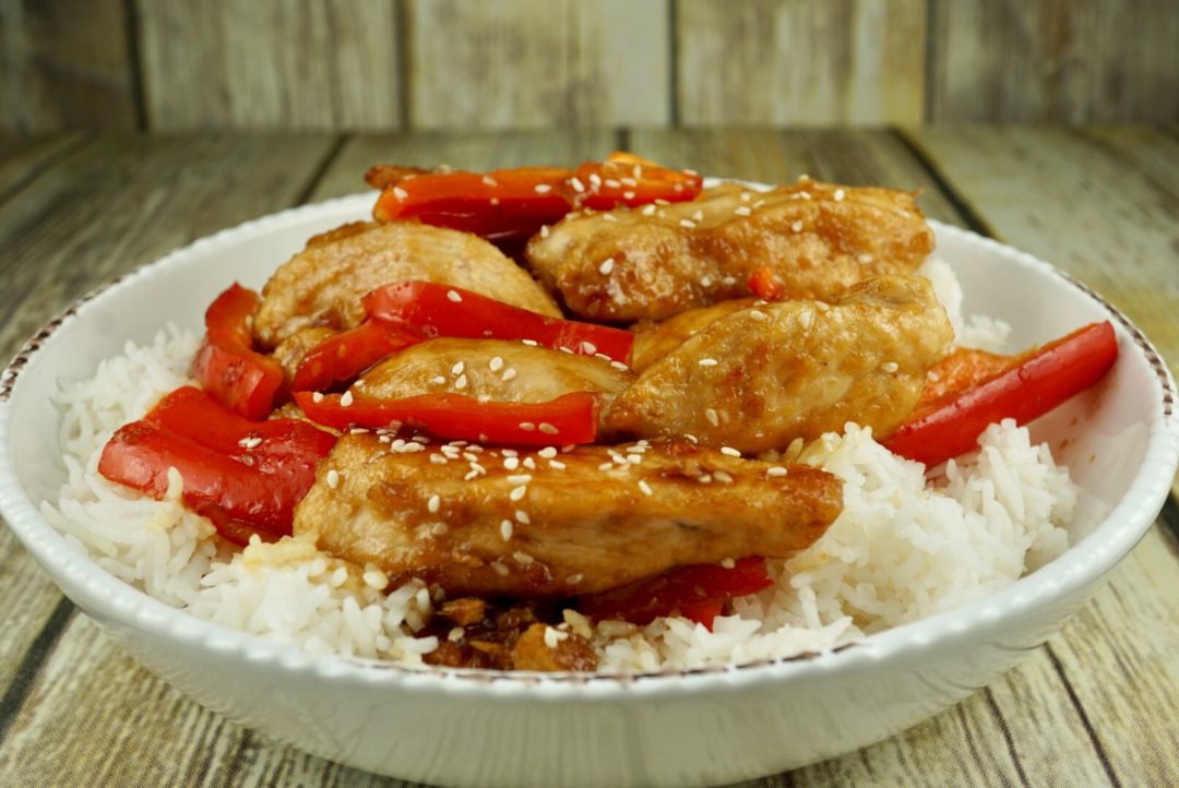 FODMAP Chicken recipes - Healthified Sesame Chicken