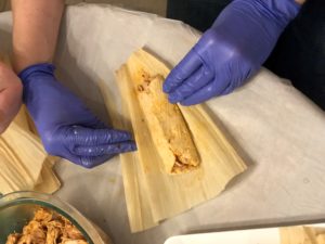 Tamales Making