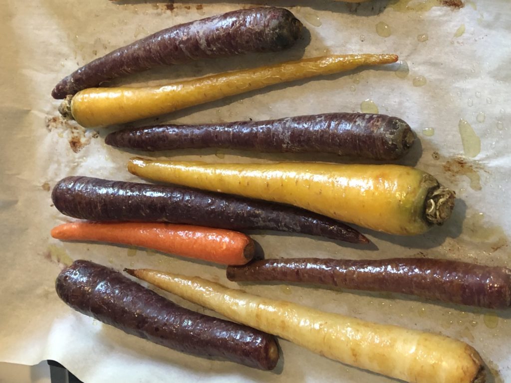 Roasted carrots