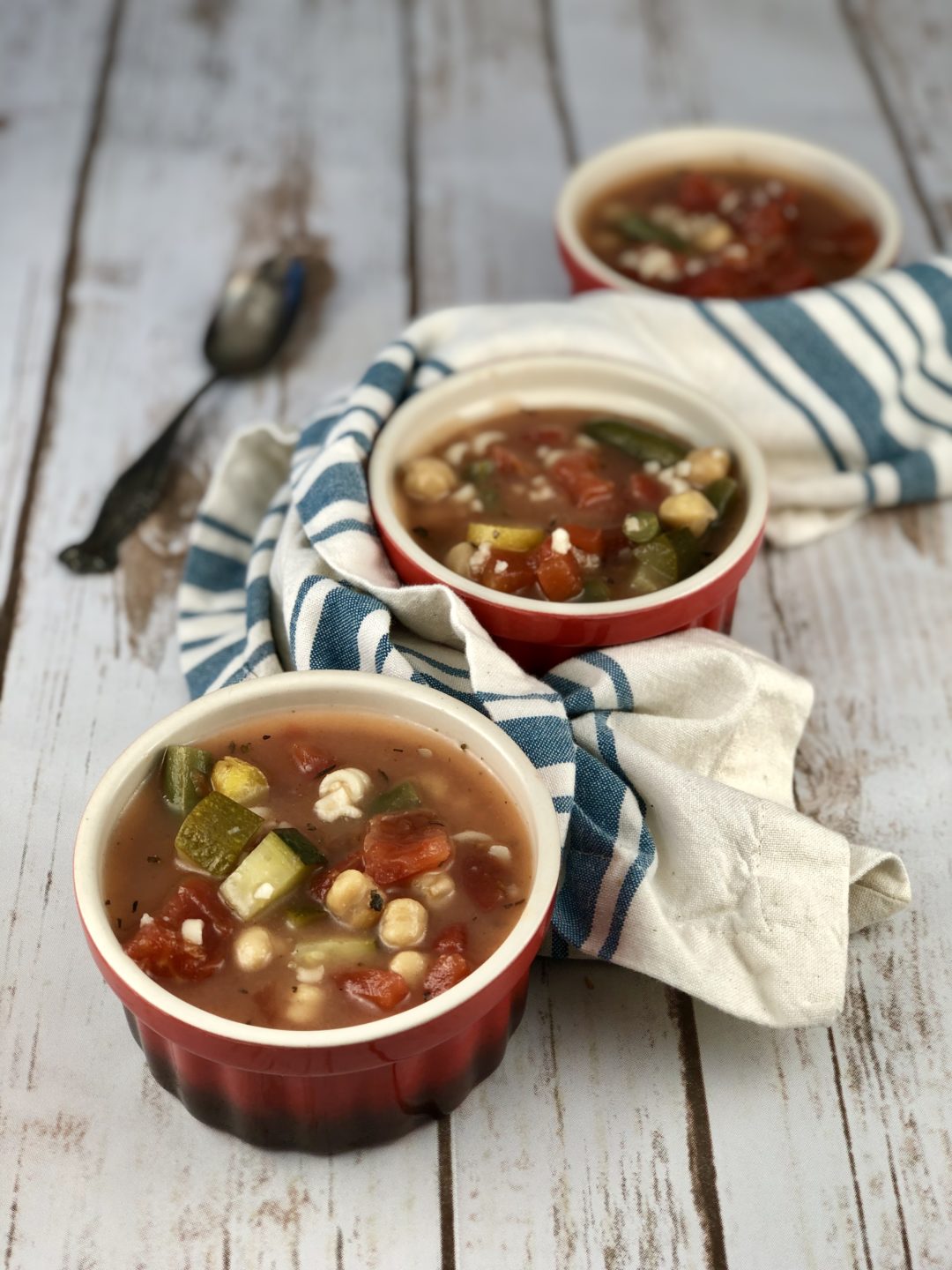 FODMAP safe recipes - Grandpa's Minestrone Soup