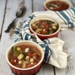 FODMAP safe recipes - Grandpa's Minestrone Soup