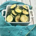 FODMAP side dish - sautéed zucchini