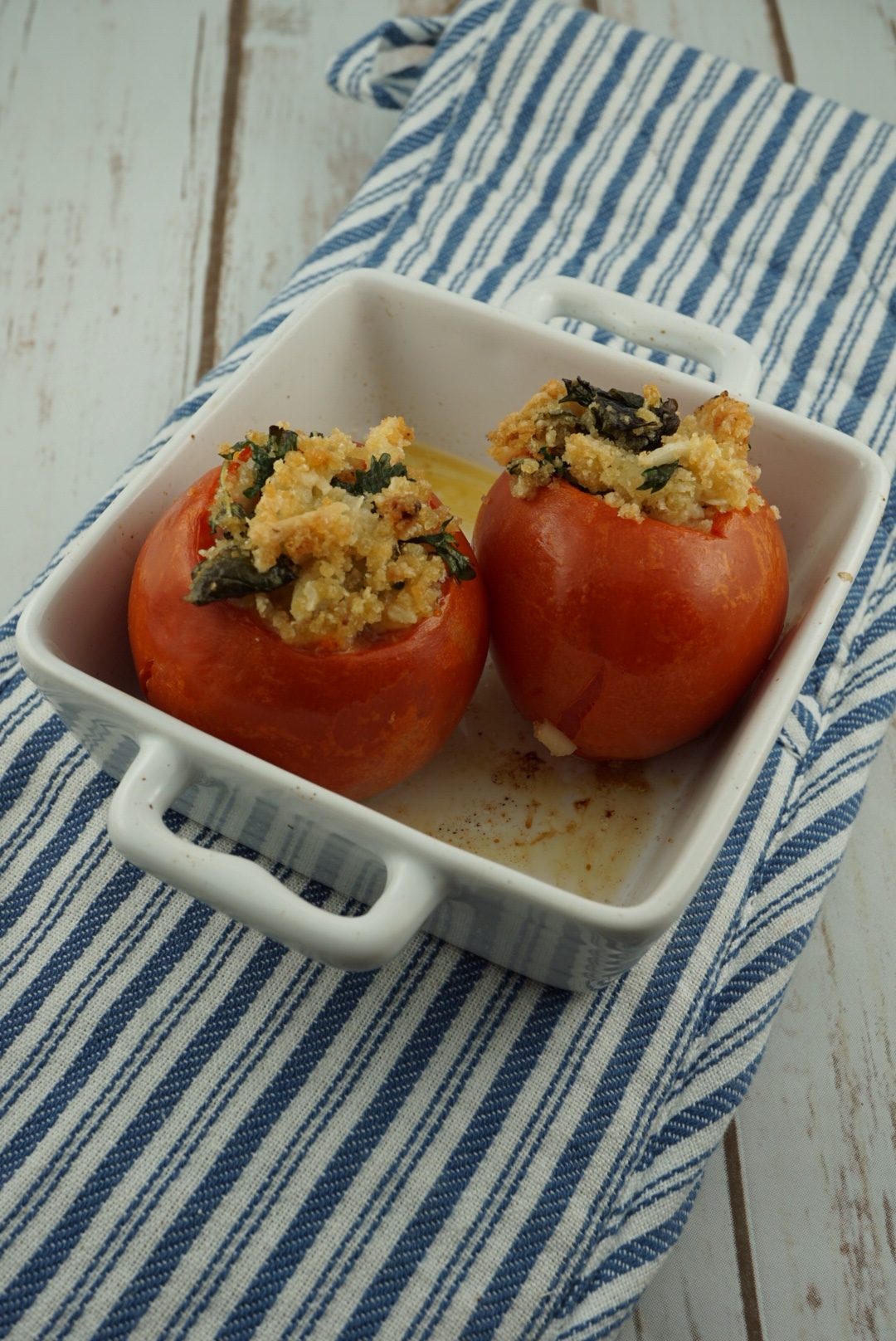 FODMAP sie dish - Stuffed Tomatoes