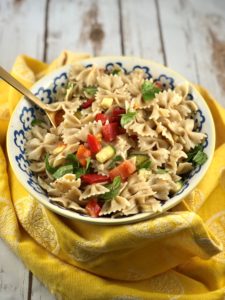 FODMAP salad recipe - Summer Pasta Salad