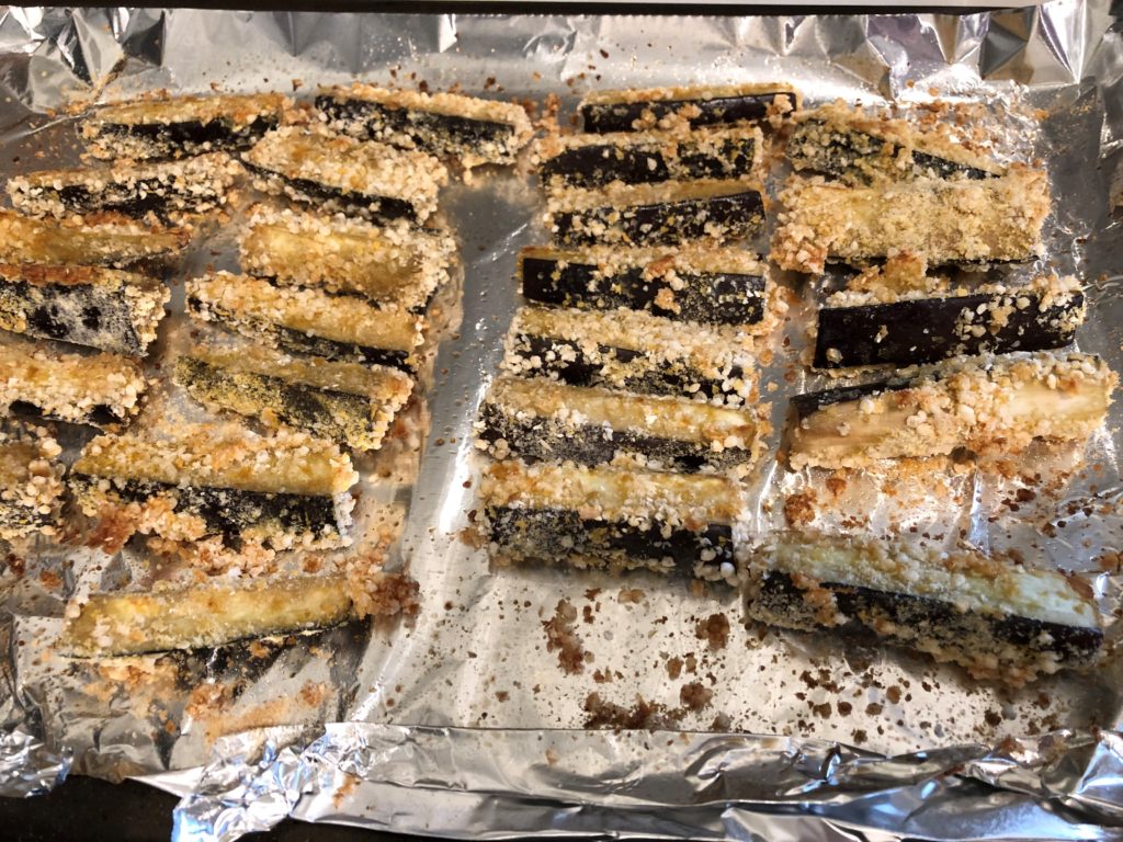 Baked Eggplant Fries