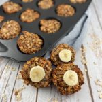 FODMAP breakfast recipe - Banana Oat Muffin Cups