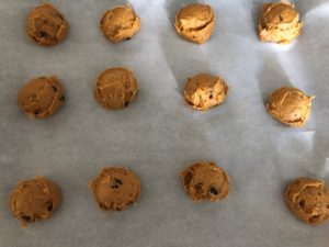 FODMAP Safe Cookies Ready to Be Baked in the Oven