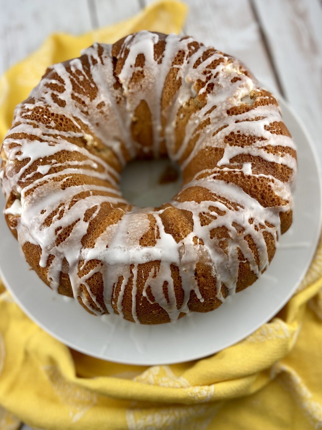 low FODMAP cake - meyer lemon bundt cake