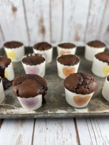 FODMAP muffin recipe - Double Chocolate Strawberry Muffins