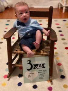 Max at three months!