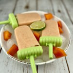 low FODMAP fruit - dairy-free coconut papaya popsicles